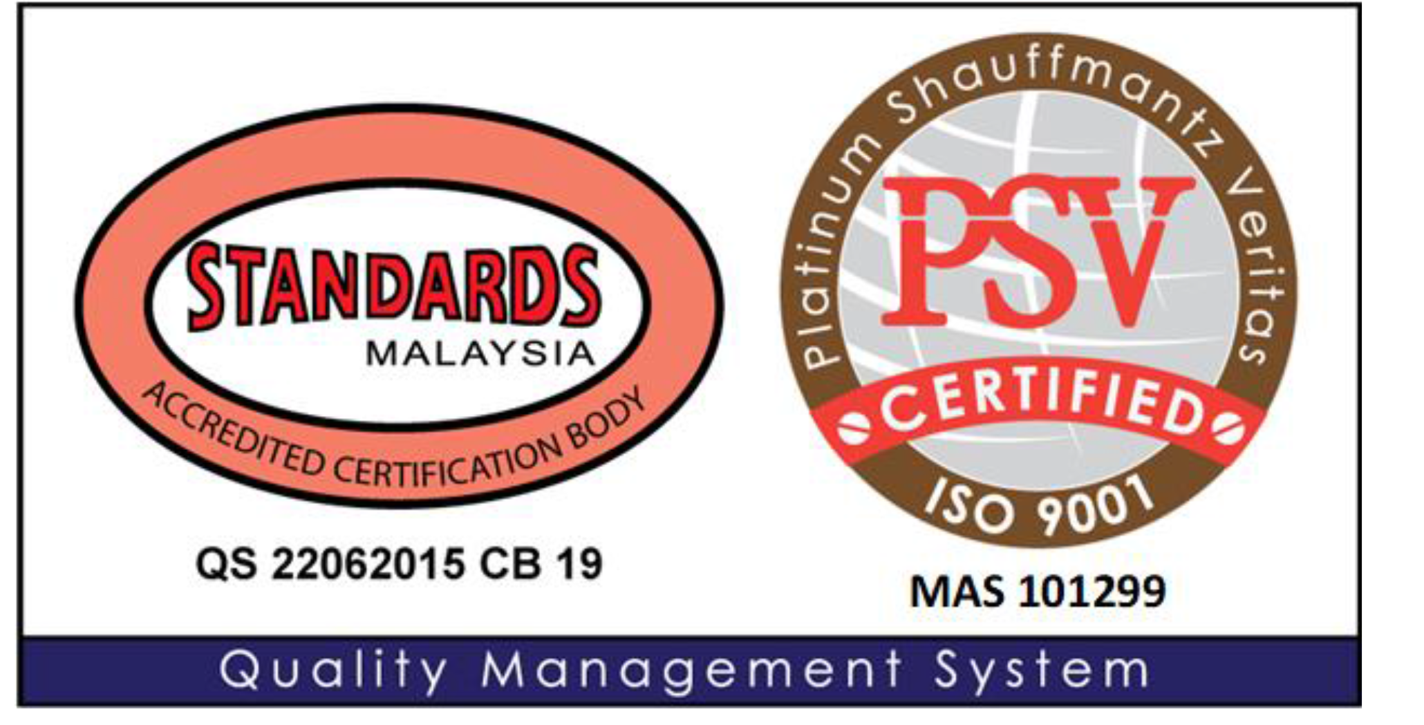 Logo Persijilan ISO MS 9001:2015